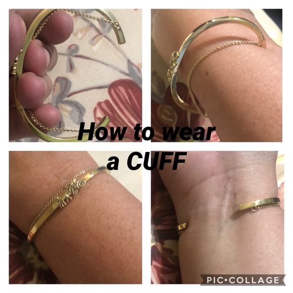 COACH CUFF Horse and Carriage doble chain 🆕 - Picture 6 of 9